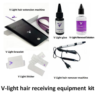 V-light Hair Extension 6 in 1 kit