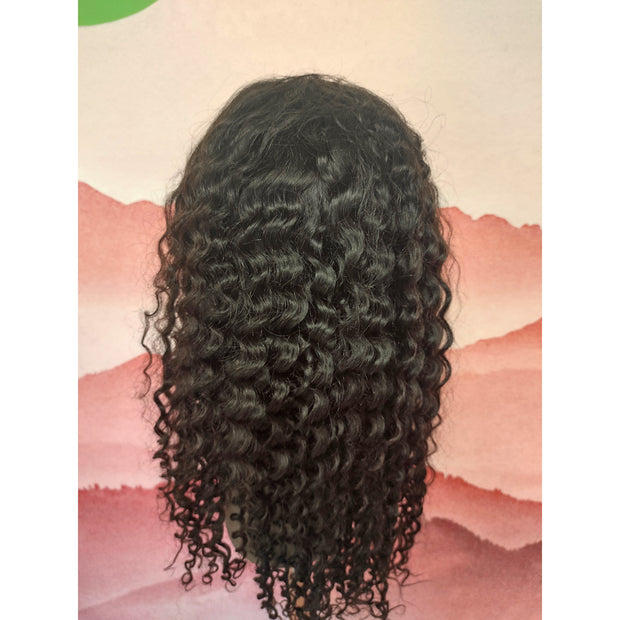 5x5HD Lace Wig Wear Go Glueless Deep Wave Pre-Cut Lace Closure 100 Virgin Human Hair Natural Color Wig