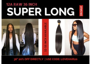 36 inch Long wig hair