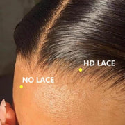 5x5HD Lace Wig Straight Closure 100 Human Virgin Remy Mink Hair Wig