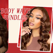 Seasonal Sale 50% OFF Dark Brown (2#) Body Wave 100% Human Hair