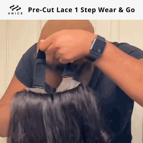 Wear Go Glueless Wig Pre-Cut 5*5 HD Lace Loose Wave Human Hair