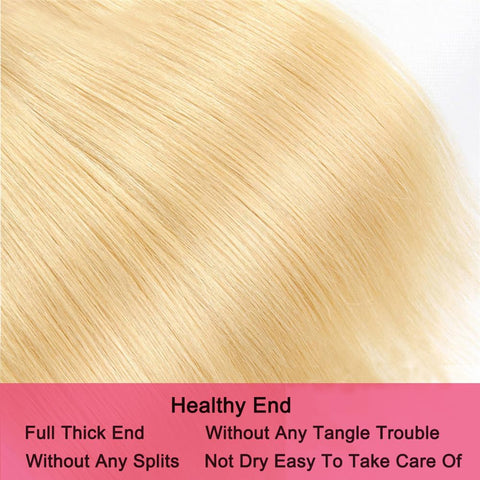 Super Long Blonde Raw Hair Straight 40 Inches High Quality 100 Human Hair