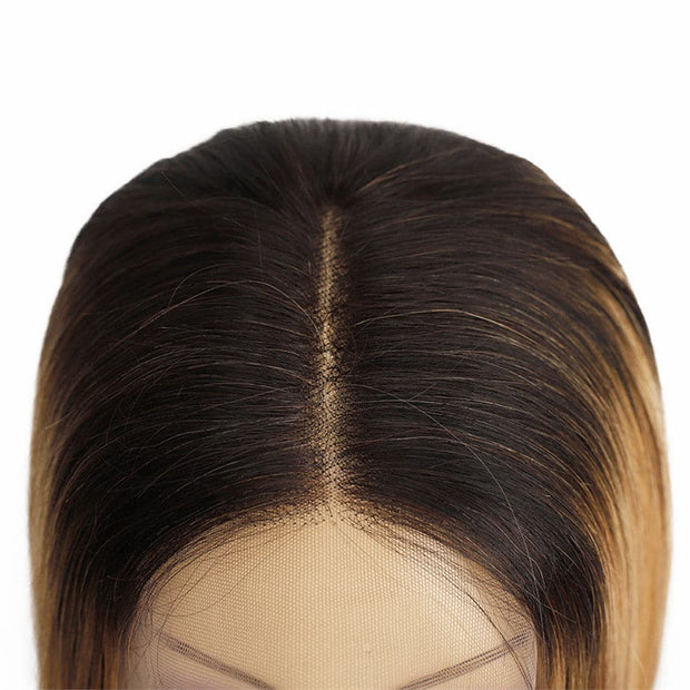 1B/27 Ombre Body Wave 4x4 Lace Closure Wigs