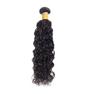 Affordable Hair Water Wave  black 1B color 1 bundle hair extension 100% human Hair