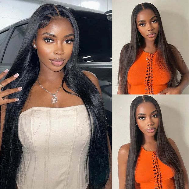 Ustar Basics Color 1B Human Hair Straight 1 3 4 Bundles