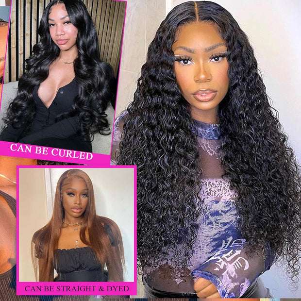 Clip In Premium Hair Extensions Deep Wave High Quality 100 Human Hair