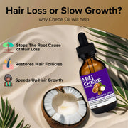 2 Pack Chebe Oil Helps Your Hair Grow Naturally - Anti Hair Loss And Thinning