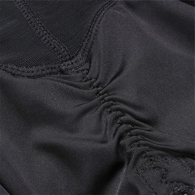 Fajas Colombianas Shapewear for Women Tummy Control Post Surgery Full Body Shaper Butt Lifter with Zipper Crotch