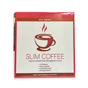 Keto Friendly Slim Coffee Instant Coffee Packets for Diet & Metabolism, 12 Ct