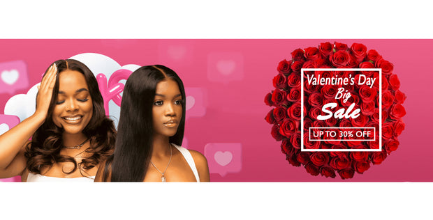 The BEST Valentine's Day Gifts for your partner or yourself  30 Roses with 3 bundles of Premier Human hair Set  Pickup Available