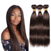 Seasonal Sale 80% OFF Dark Brown (2#) Straight 100% Human Hair