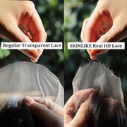 5x5HD Lace Closure Burmese Curl Natural Color Human Hair