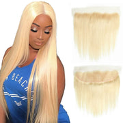 13x4 HD Lace Frontal 613 Blonde Straight 100% Human Hair