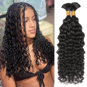 Best Quality Human Braiding Hair Natural Black Bulk Mink Hair 100g/bundle 22 inch