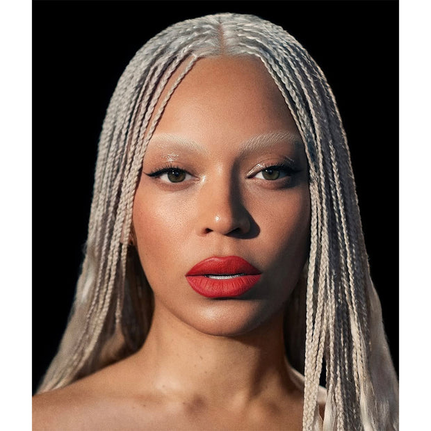 Beyonce Style Silver Grey Braided Wigs 100% Human Hair 24 Inch