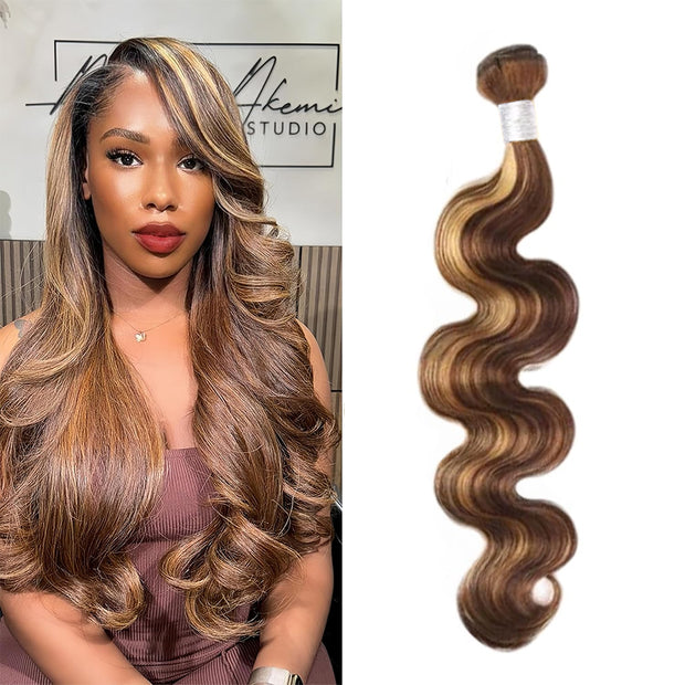 Ustar Basics Color 4P27 Human Hair Body Wave 1 3 4 Bundles