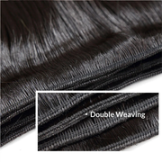 Ustar Brazilian Straight Virgin Human Hair Bundles Basic 1B 12 Inch Weave Extensions Natural Black