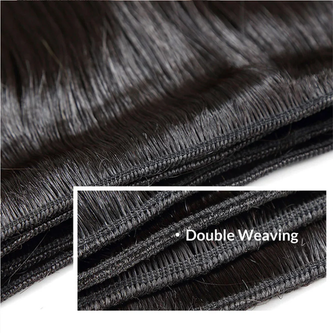 Ustar Brazilian Straight Virgin Human Hair Bundles Basic 1B 12 14 16 18 20 22 24 26 28 30 Inch Weave Extensions Natural Black