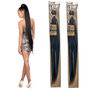 Ustar Dream Bundle 30 inches Color 1B for Ponytail Quick Weave Quality Fibers FEEL & LOOK HUMNA HAIR