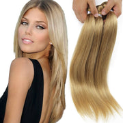 Straight Honey Blonde Unprocessed Brazilian Human Virgin Hair