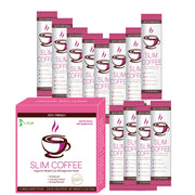 Keto Friendly Slim Coffee Chocolate-Flavored Instant Coffee Packets for Skinny Diet & Metabolism Support  12 Sticks 10g/stick Free shipping