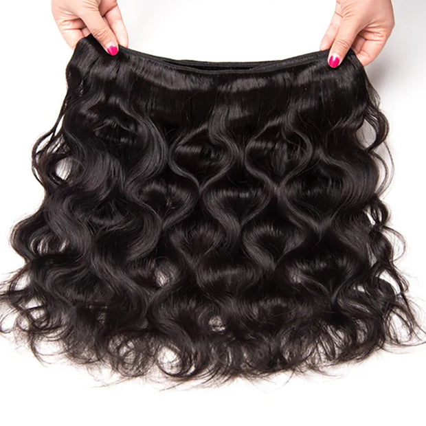 Black Friday Sale: Body Wave 100% Affordable India 12"14"16" 3 Bundles Human Hair