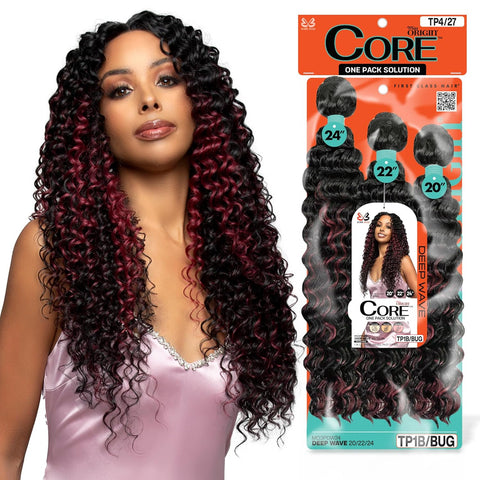 BOBBI BOSS Miss Origin CORE Synthetic Weave Multi Bundle Deep Wave (20, 22, 24 inch)