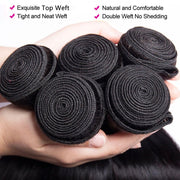 July 4th Sale 50% Off: Straight 3 bundles Affordable Human India Hair