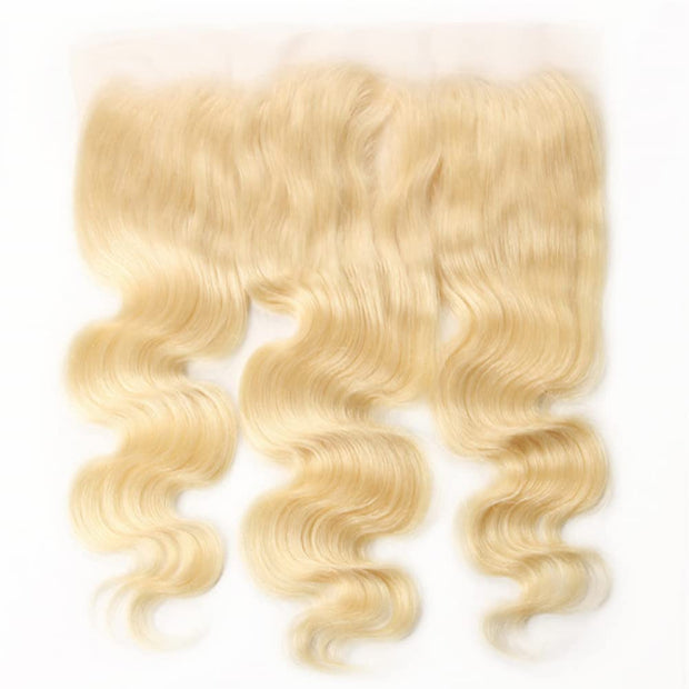 13x6 HD Lace Frontal 613 Blonde Body Wave 100% Human Hair