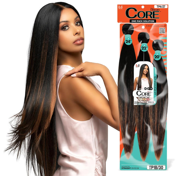 BOBBI BOSS Miss Origin CORE Synthetic Weave Multi Bundle Straight (20, 22, 24 inch)