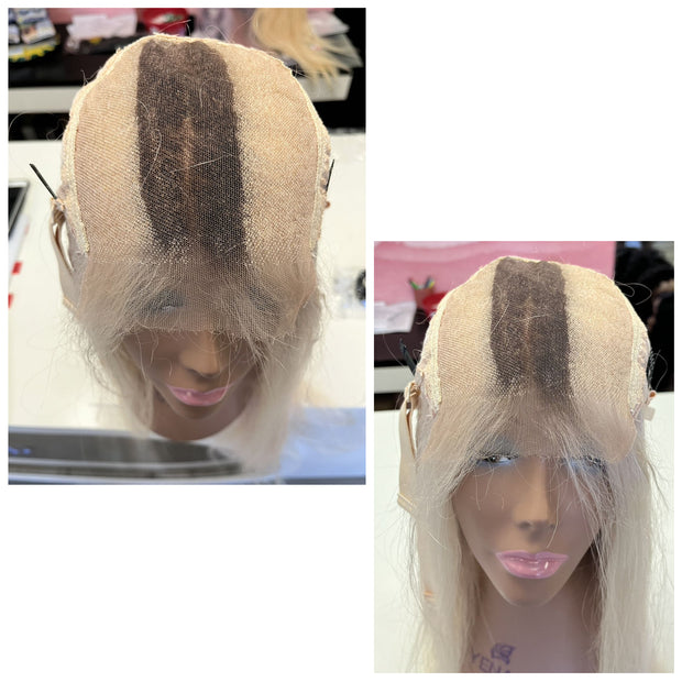 Beyonce Wig for Paris 2024 Olympics  5×5 HD Lace Closure Wig  Blonde with Brown Roots