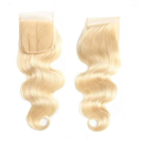 5X5  HD Lace Closure 613 Blonde Human Hair Body Wave