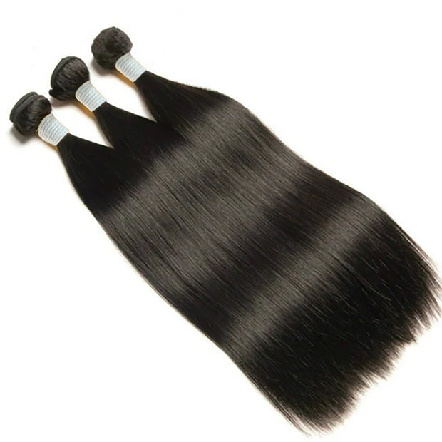 Black Friday Sale: Straight 100% Affordable India 10"12"14" 3 Bundles Human Hair