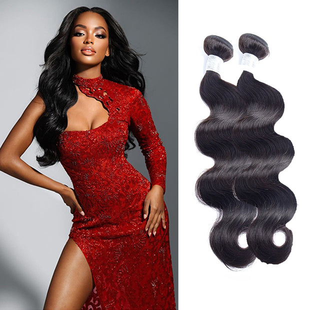 Ustar Basics Color 1B Human Hair Body Wave 1 3 4 Bundles