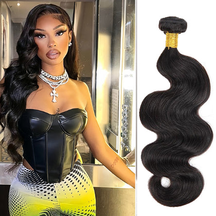 12A Raw Silky Hair Body Wave Natural Black high quality full in end Unprocessed Human Hair Extensions