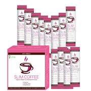 Keto Friendly Slim Coffee Chocolate-Flavored Instant Coffee Packets for Skinny Diet & Metabolism Support  12 Sticks 10g/stick Free shipping