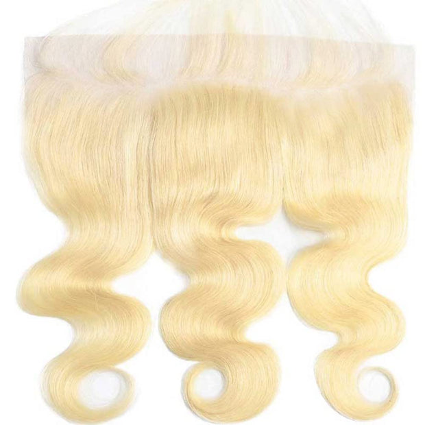 13x4 HD Lace Frontal 613 Blonde Body Wave 100% Human Hair