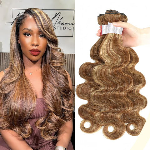 Ustar Basics Color 4P27 Human Hair Body Wave 1 3 4 Bundles