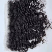 13x4HD Lace Frontal Burmese Curl High Quality Brazilian Virgin Hair Swiss Lace, Skin-melt Lace, Invisible Lace