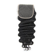 5x5HD Closure Loose wave High Quality Human Hair Natural Black