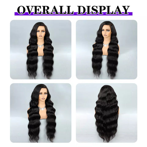 9x6  HD Lace Front Wig Body Wave Human Hair Wear And Go Glueless Wigs