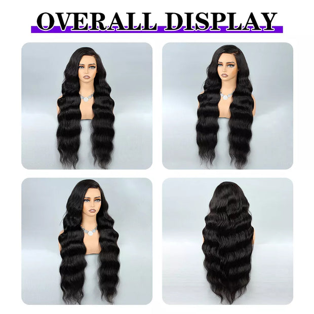 9x6  HD Lace Front Wig Body Wave Human Hair Wear And Go Glueless Wigs