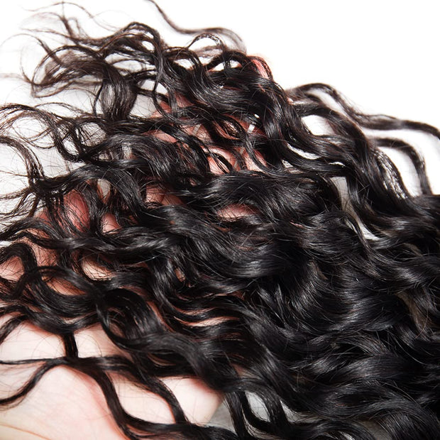 Affordable Hair Water Wave 1B color 1 bundle hair extension 100% human Hair