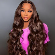 Seasonal Sale 50% OFF Dark Brown (2#) Body Wave 100% Human Hair