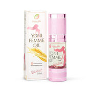 Mother's Day Sale 4In1 gift for woman,Yoni Femme Wash + Femme Hydrating Oil + Vagi-Wipes + Vanilla Spice Vjay Balancing Tea