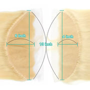 13x6 HD Lace Frontal 613 Blonde Deep Wave 100% Human Hair Swiss Lace, Skin-melt Lace, Invisible Lace