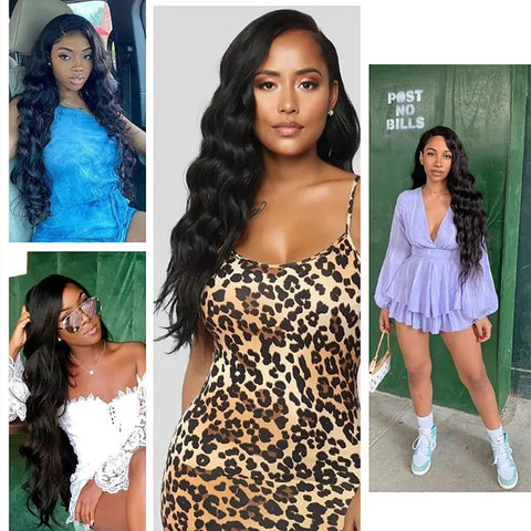 2x6HD Lace Closure Loose Wave Brazilian Virgin Human Hair
