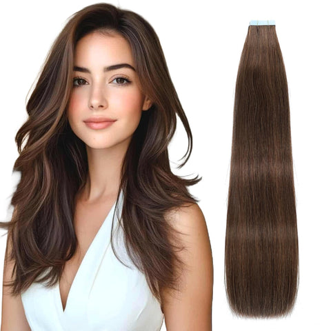 Bobbi Boss Extensions Tape-In Human Hair Blend  TBKP20 Kinky Perm 20" ,28"(20Pcs)