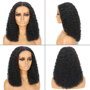 5x5HD Lace Wear to Go Glueless Wig Water Wave Pre-Cut Lace Closure  Wig 100 Virgin Human Hair Natural Color Swiss Lace / Skin-melt Lace / Invisible Lace